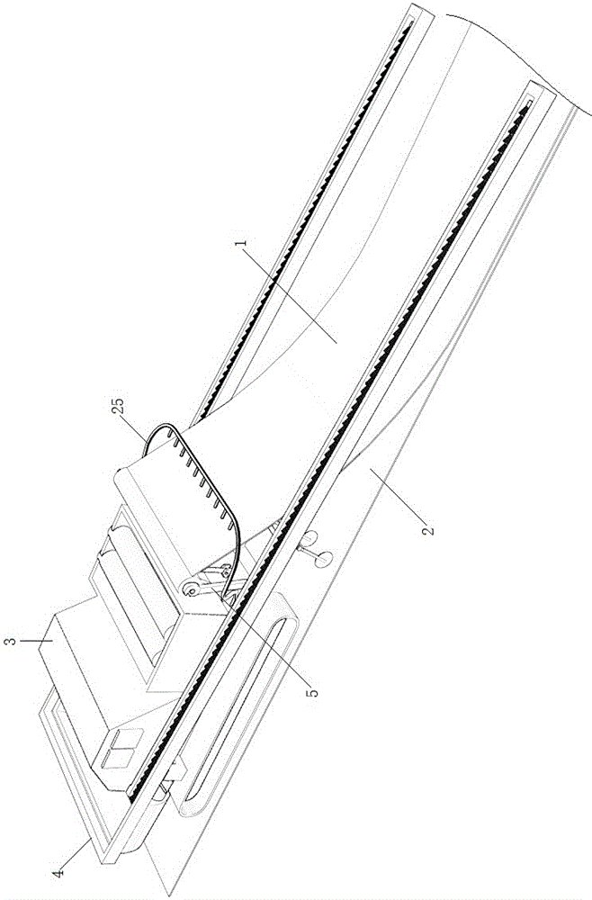 Shellfish culture and harvesting device based on embedded harvesting net