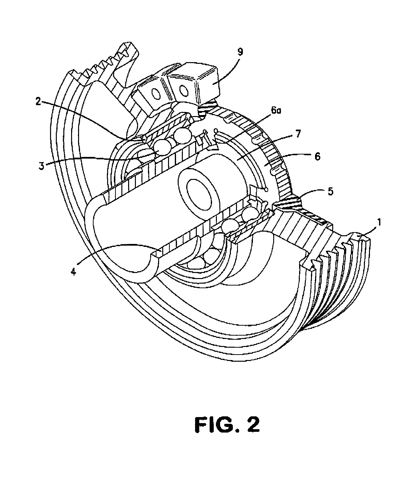 Apparatus for transmitting a torque from a motor to a compressor