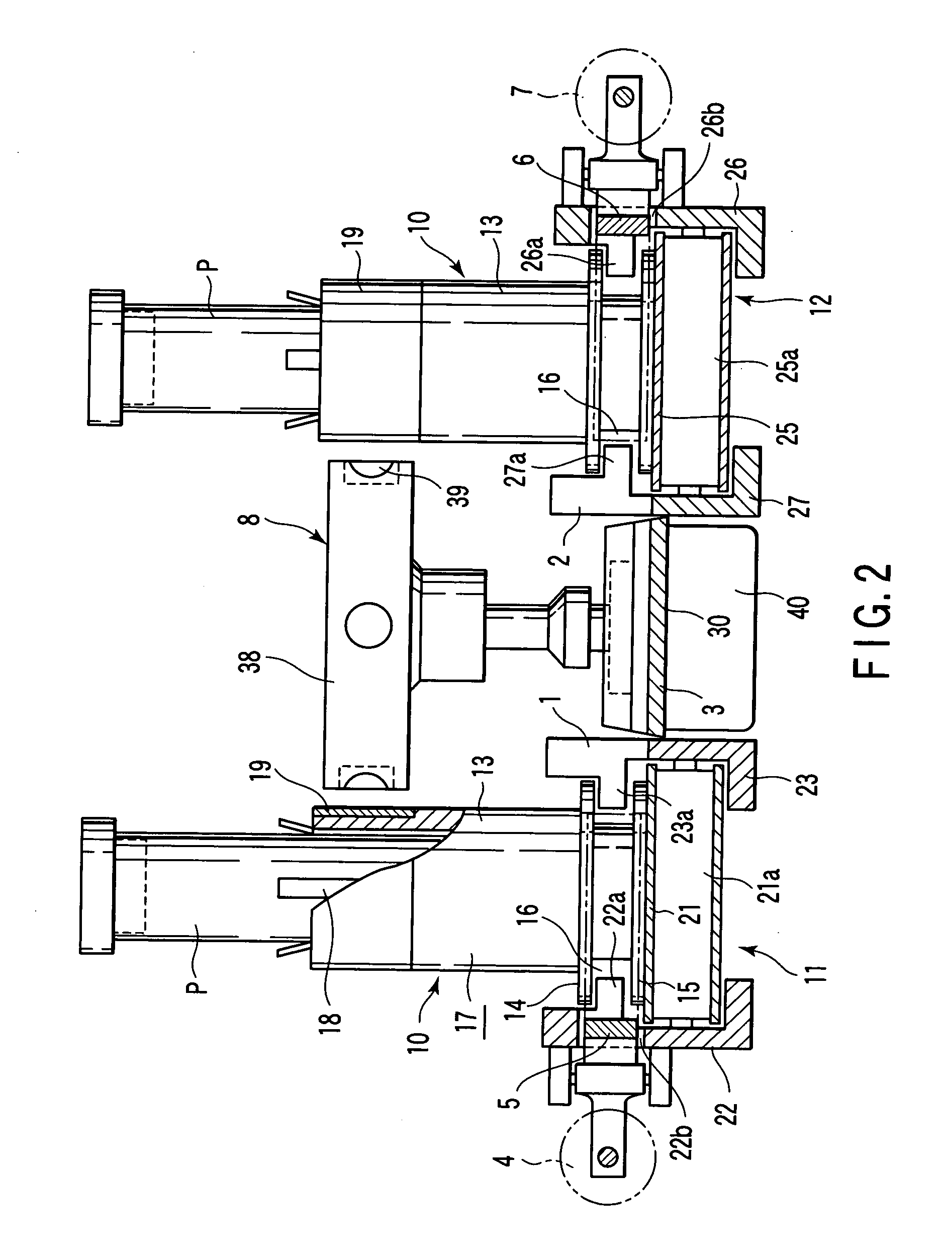 Carriage direction switching apparatus for test-tube carrier path