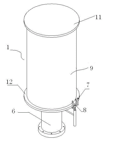 Fire-retardant low concentration gas burner