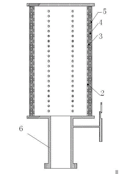 Fire-retardant low concentration gas burner