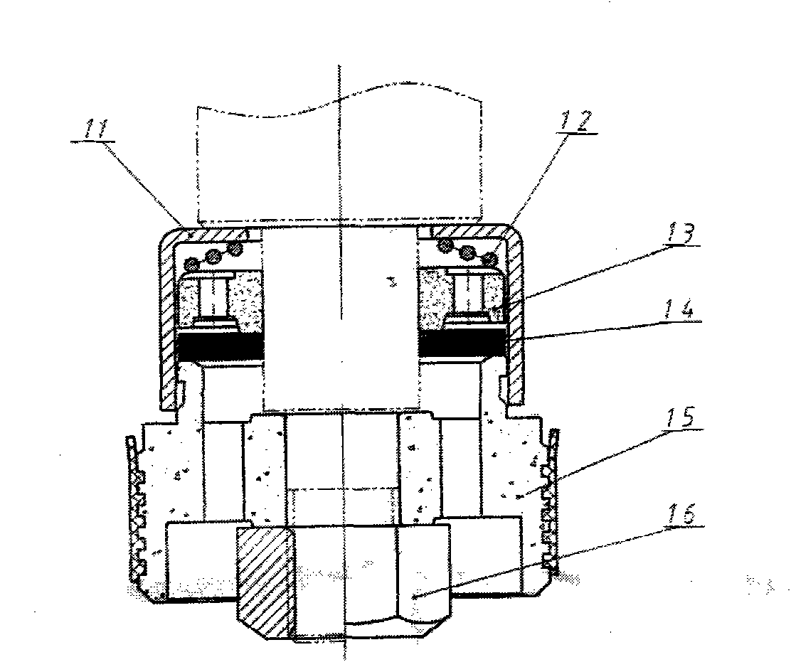 Double-guide and controllable damping shock absorber for automobiles