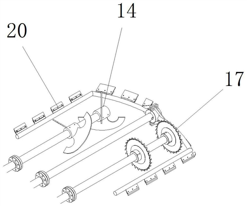 Solid waste recovery treatment device