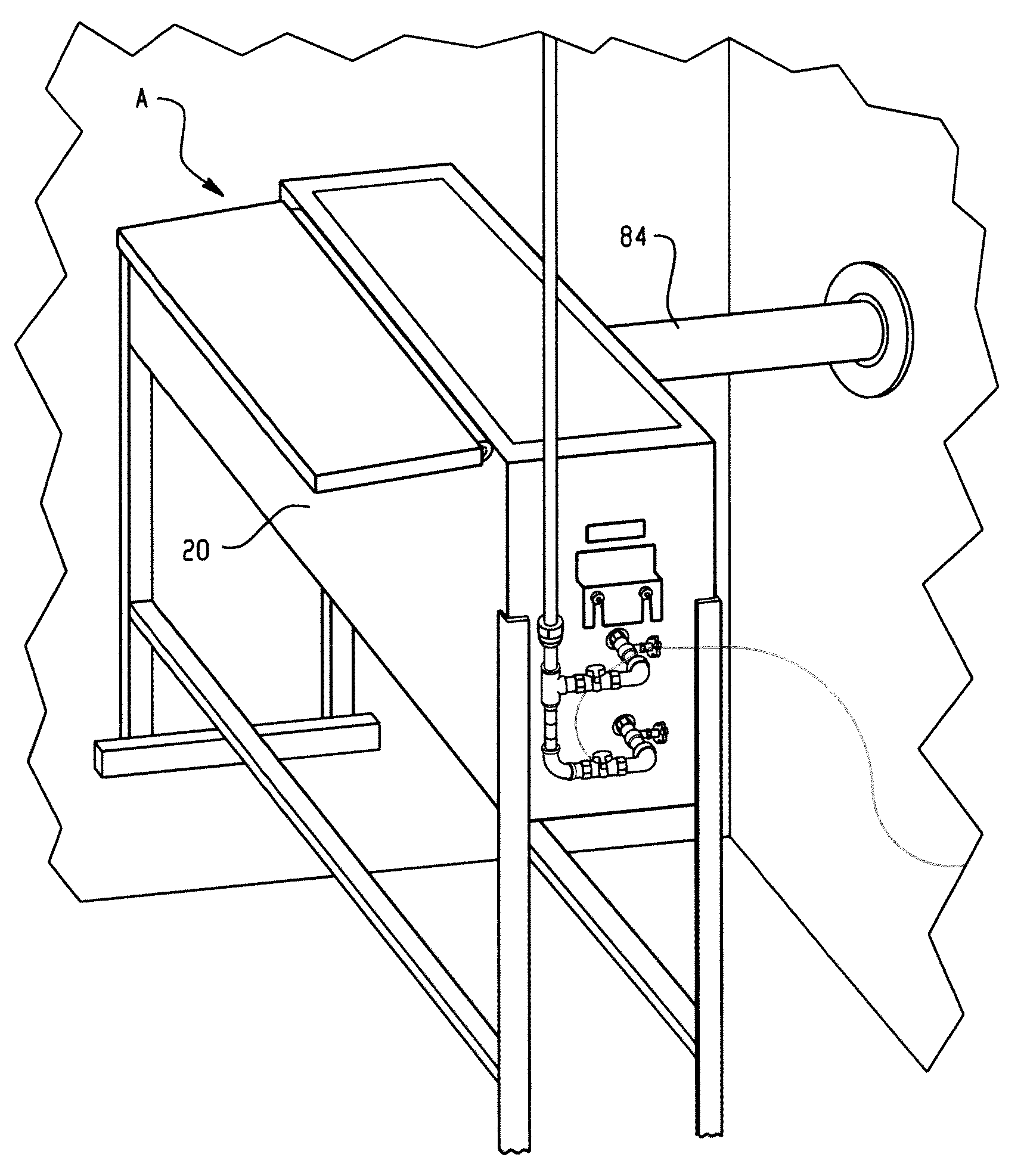 Method and apparatus for testing building materials
