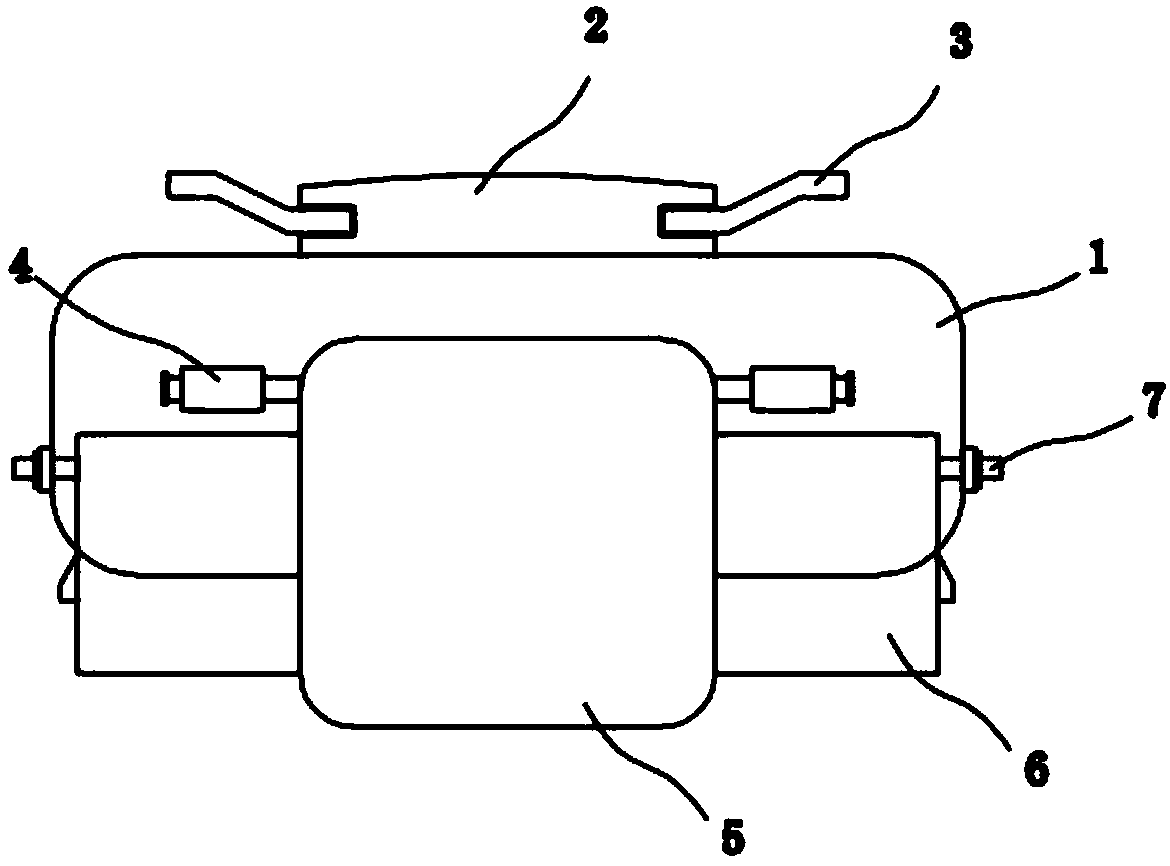 Sun visor made from lining foam material and preparation method thereof
