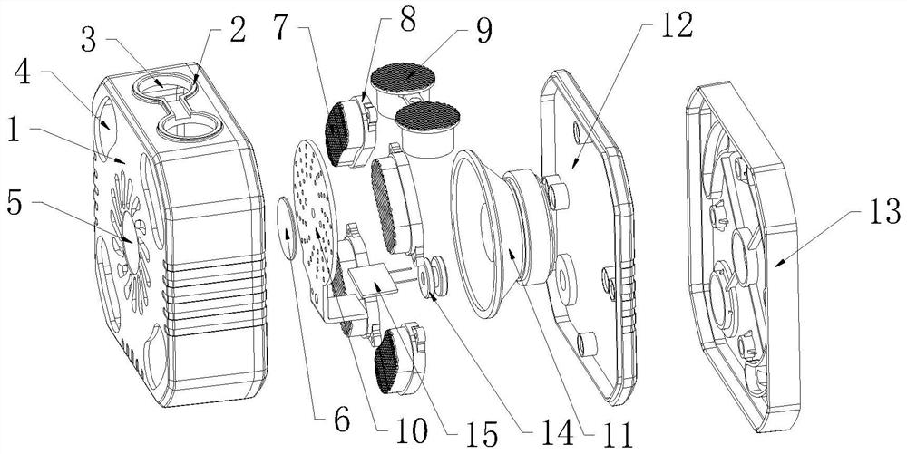 Prompting and early warning device for vehicle steering