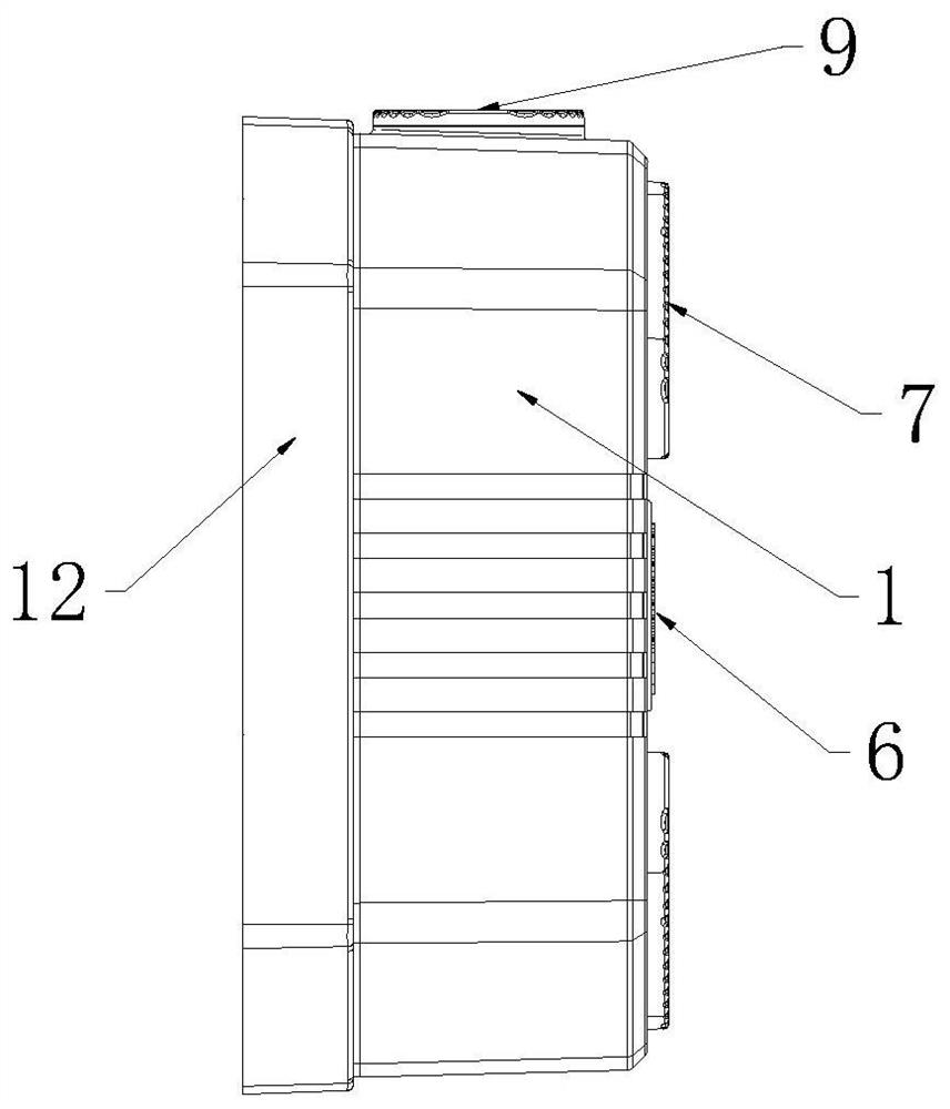 Prompting and early warning device for vehicle steering