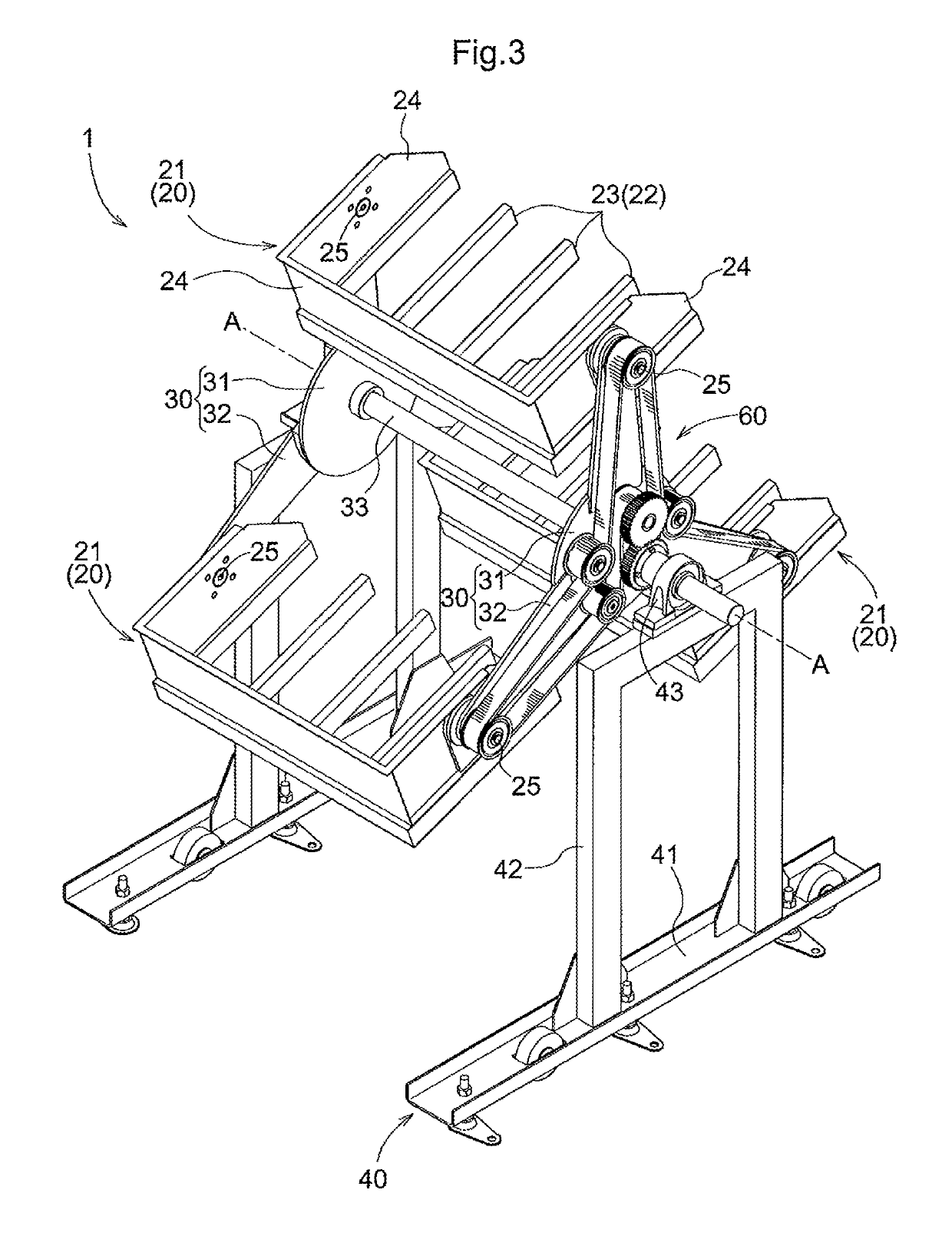 Article transport apparatus and article transport facility