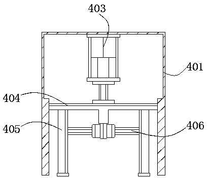 Quick-cutting shaping device used for mask processing