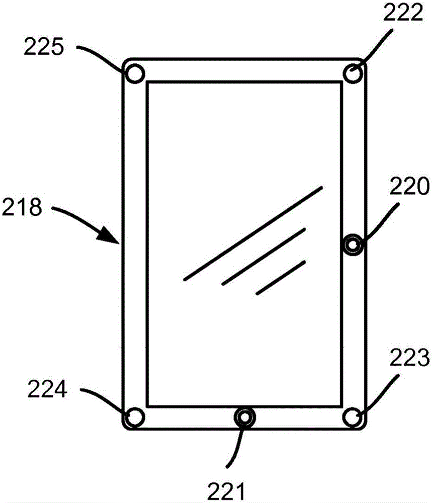 Eye gaze detection with multiple light sources and sensors