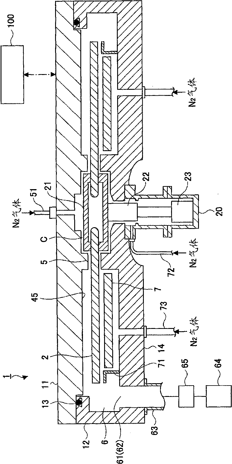 Gas injector and film deposition apparatus