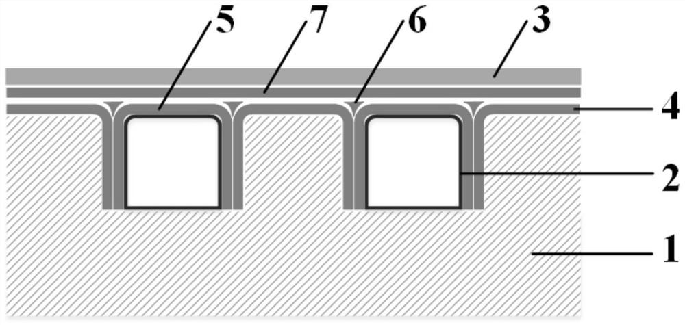 Co-curing forming method for T-shaped stiffened wallboard composite material