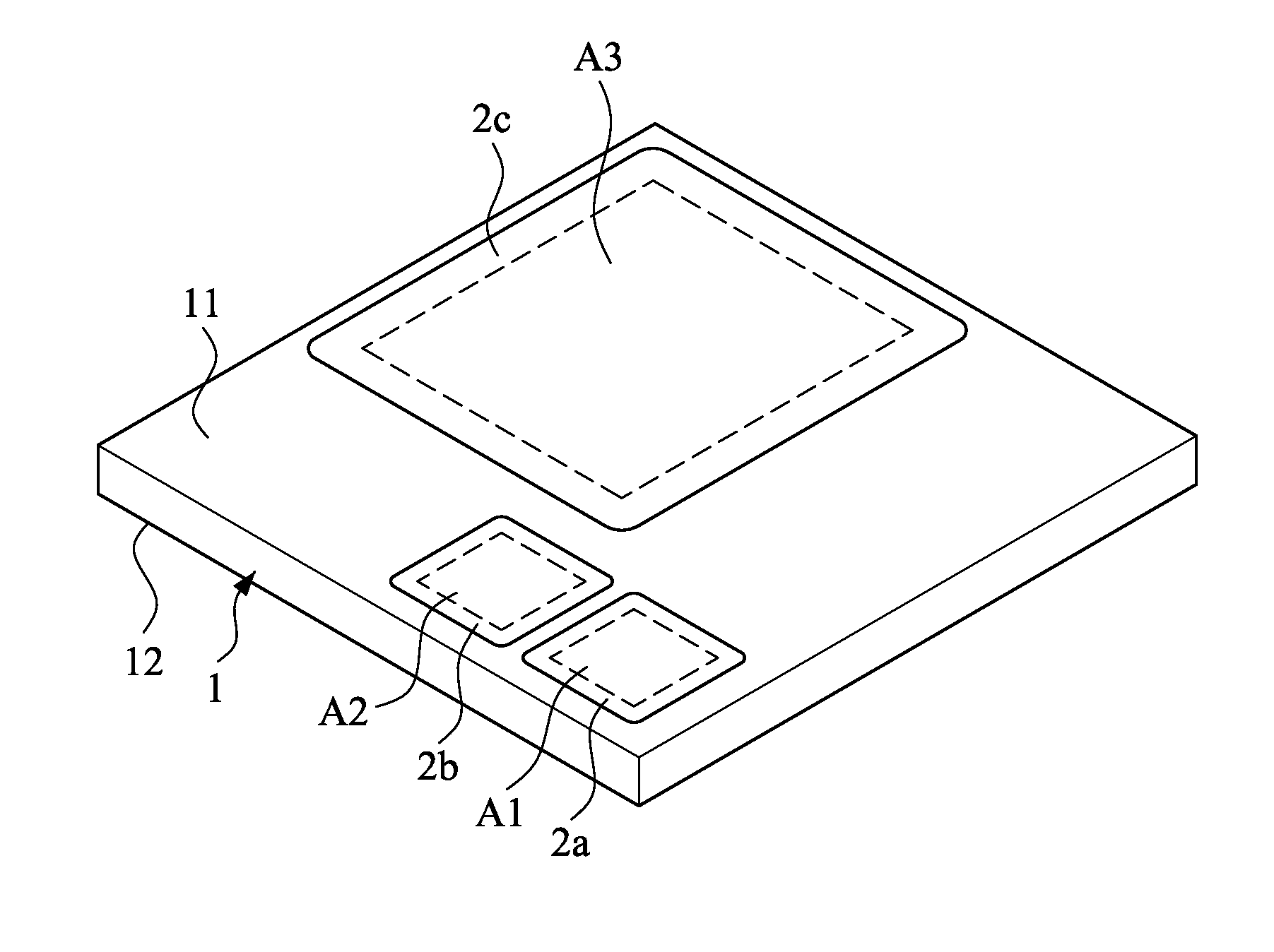 Method for forming metal member on casing