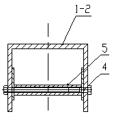 Collapsible structure of roadway bracket for anti-shock ground pressure steel structure