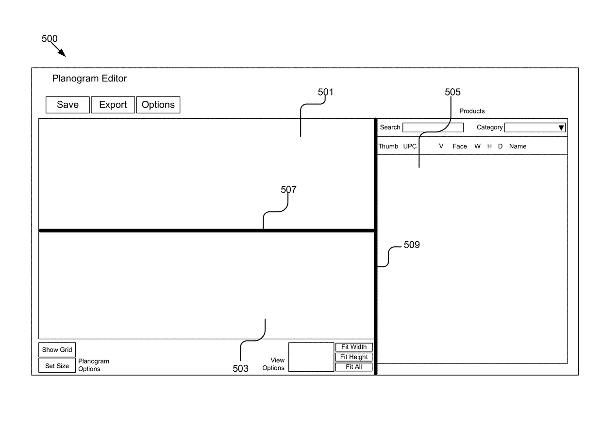 Realogram to Planogram User Interface