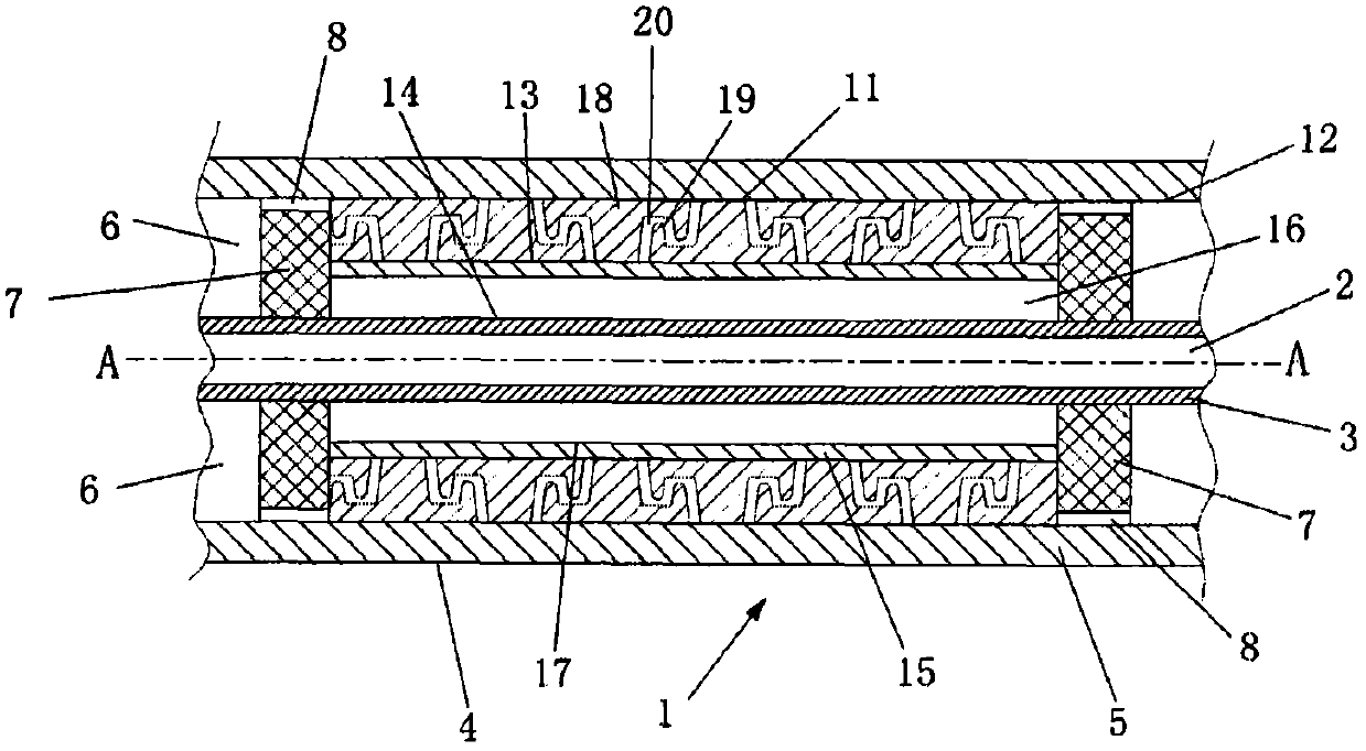 A buckle arrester for pipe in deep water pipe based on t-section deformation element