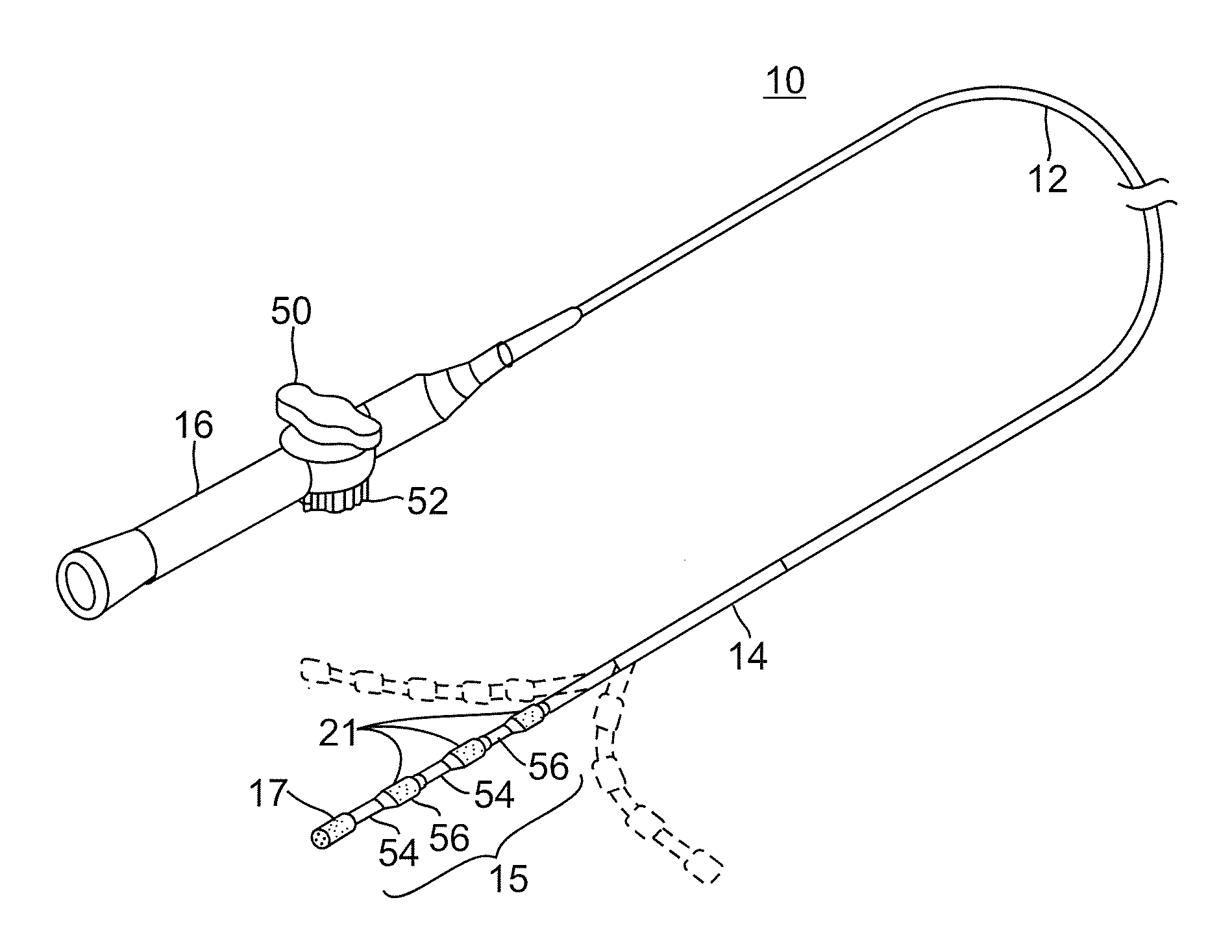 Catheter with composite construction