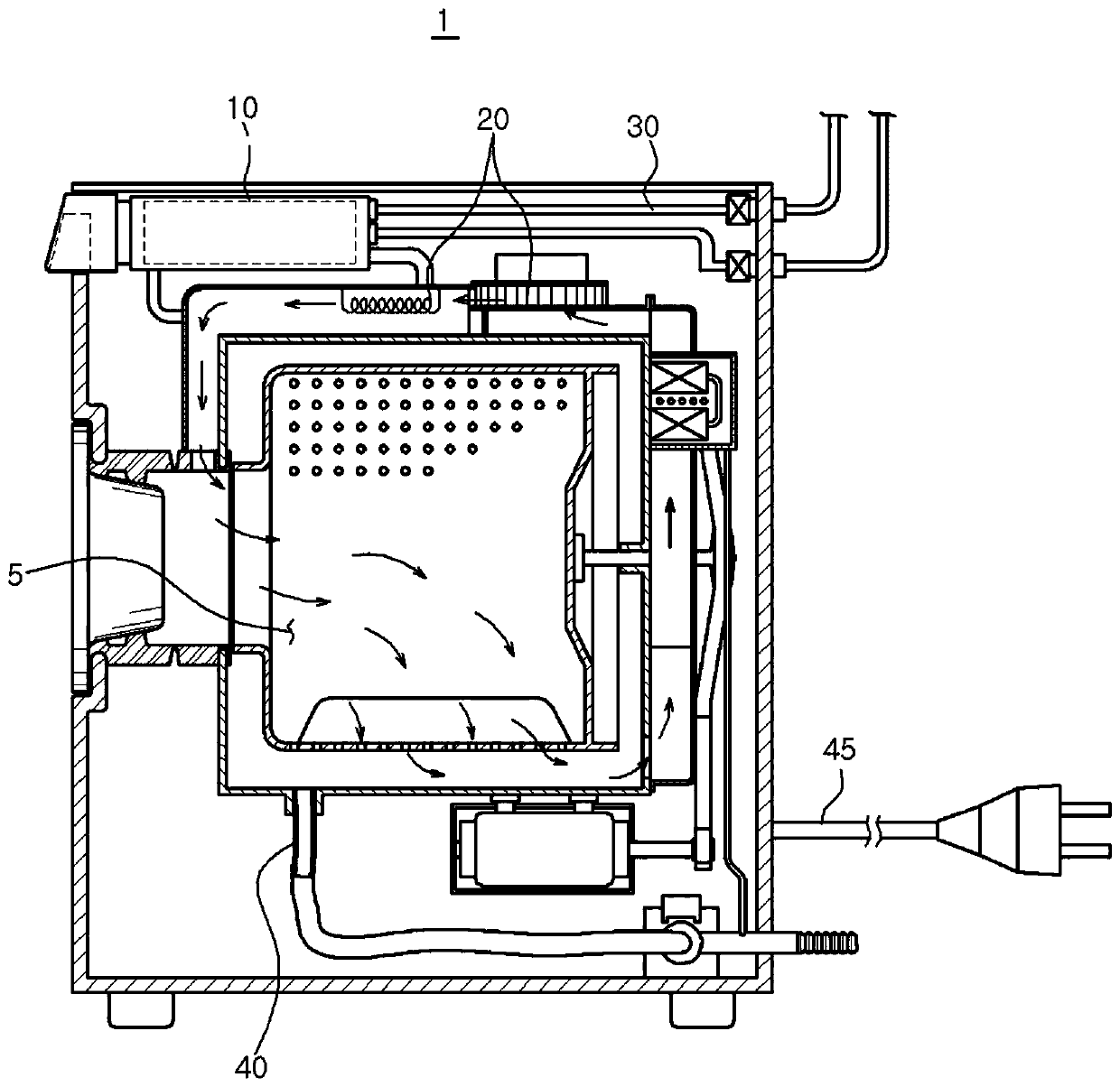 Washing machine and liquid additive supply device for washing machine