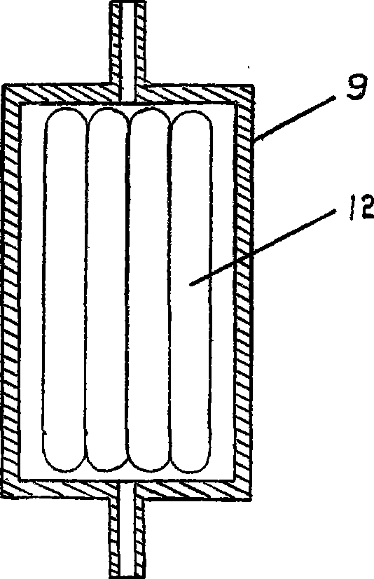 Sheet type solar water heater