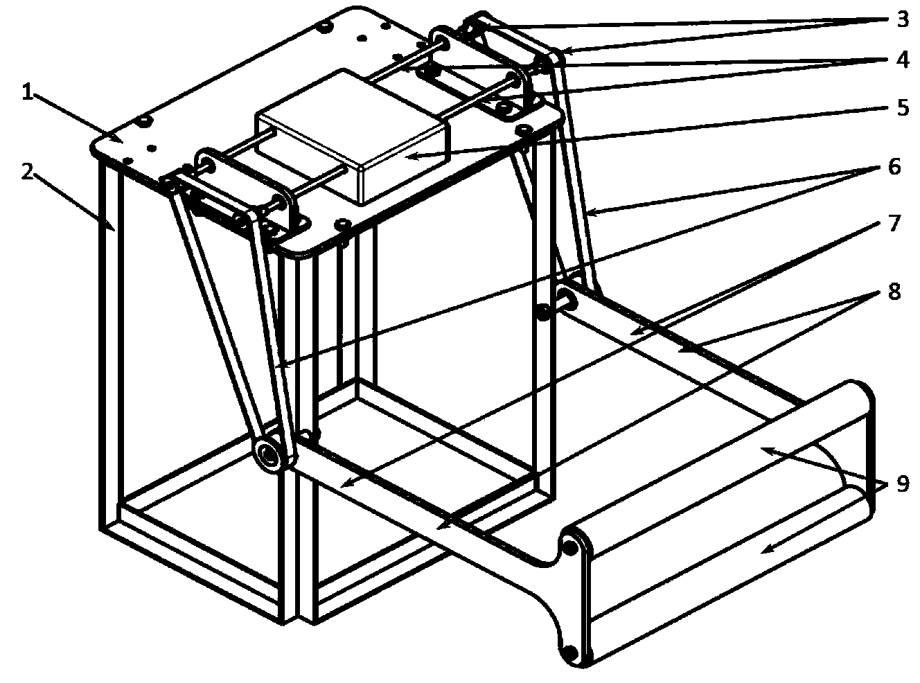 Vortex-induced vibration and lift force hybrid type flow power generating device