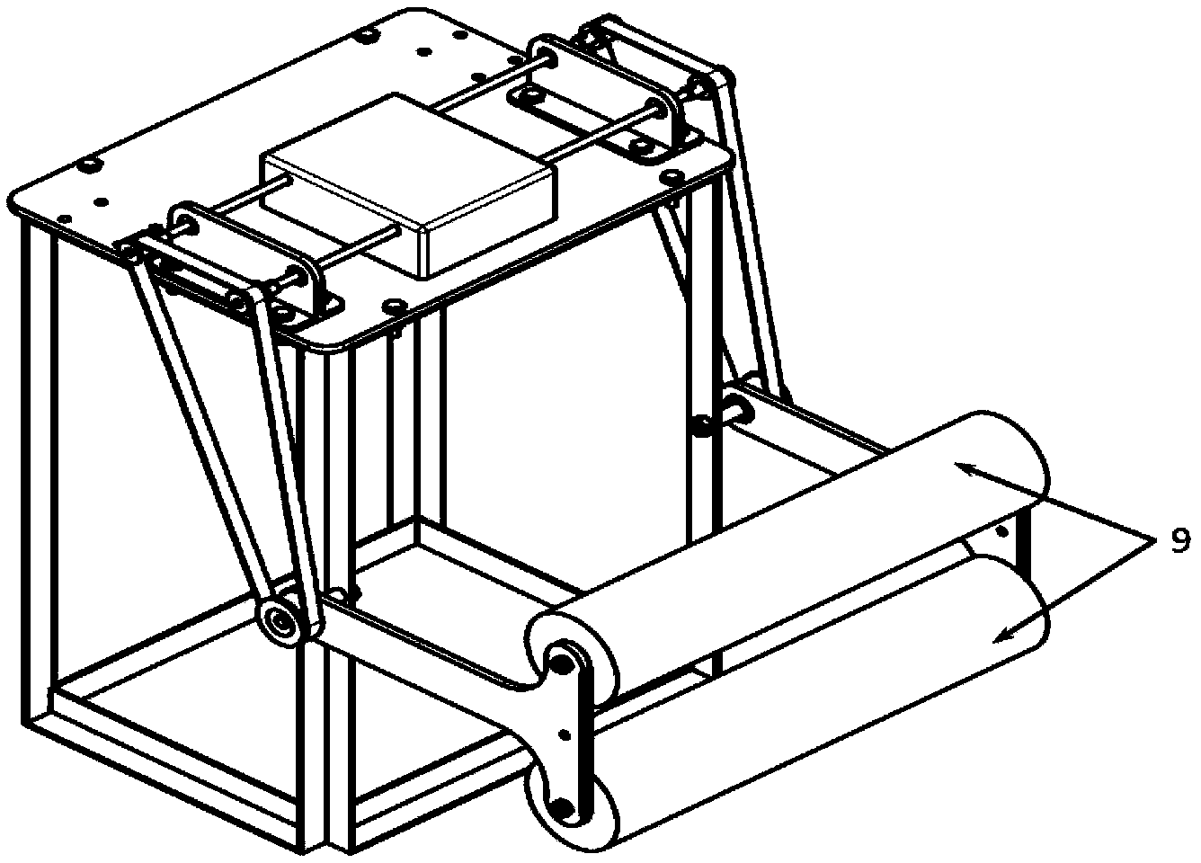 Vortex-induced vibration and lift force hybrid type flow power generating device