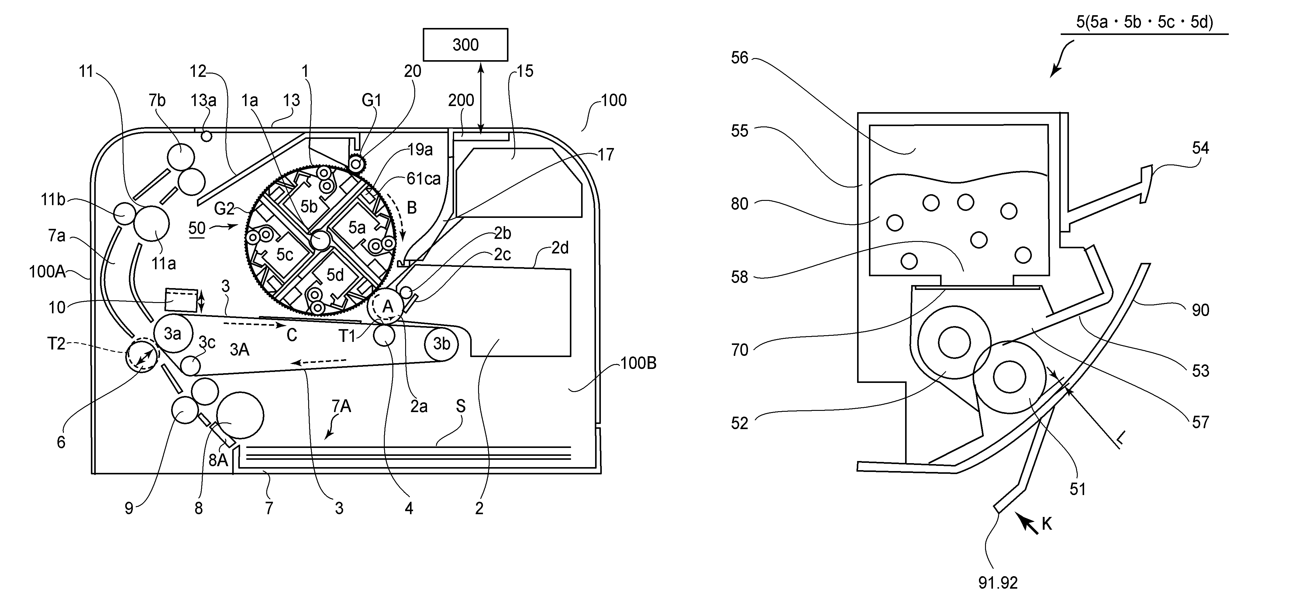 Image forming apparatus with developing cartridge having engaging portion