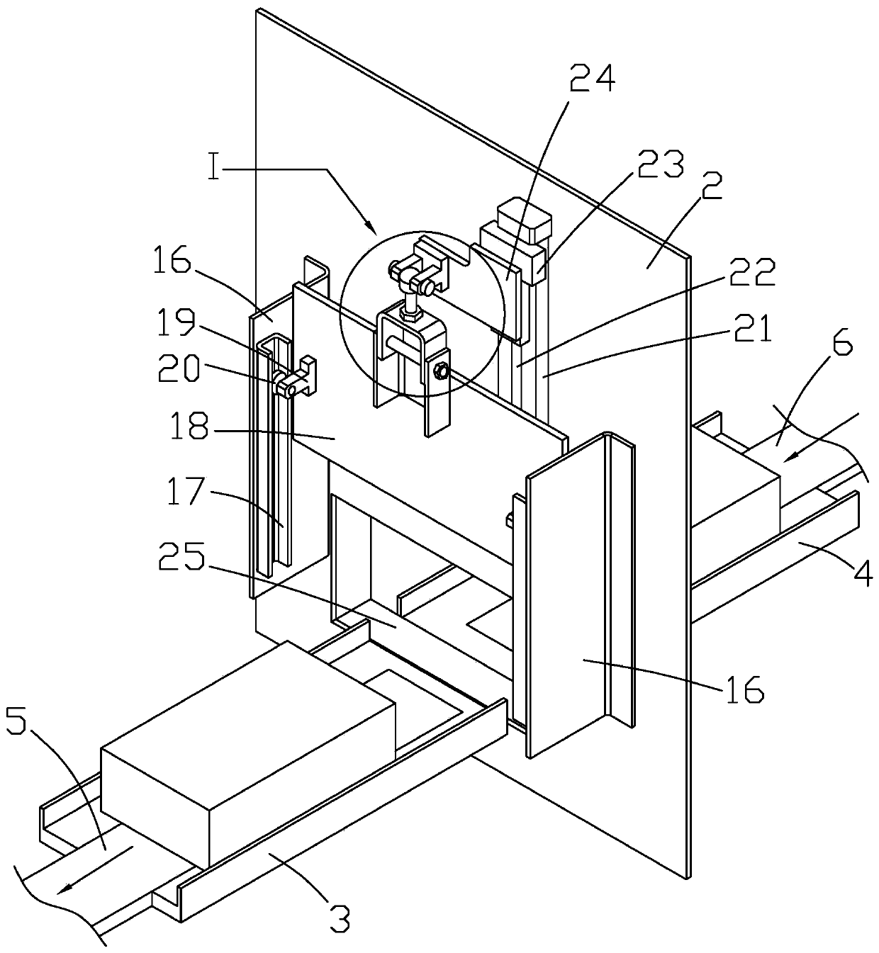 Feeding device of numerical control machine tool and mounting method thereof