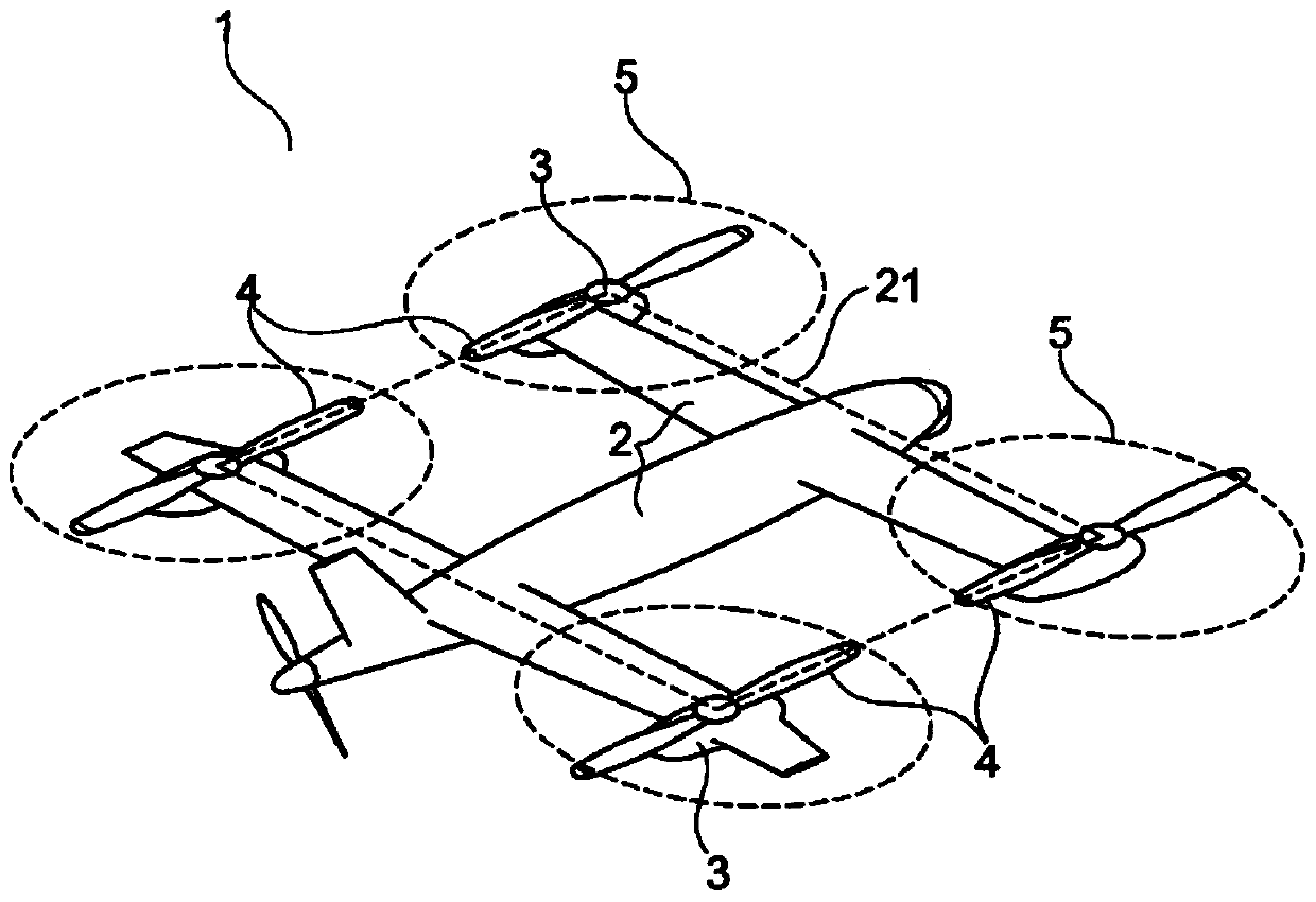 Flying equipment capable of vertical take-off