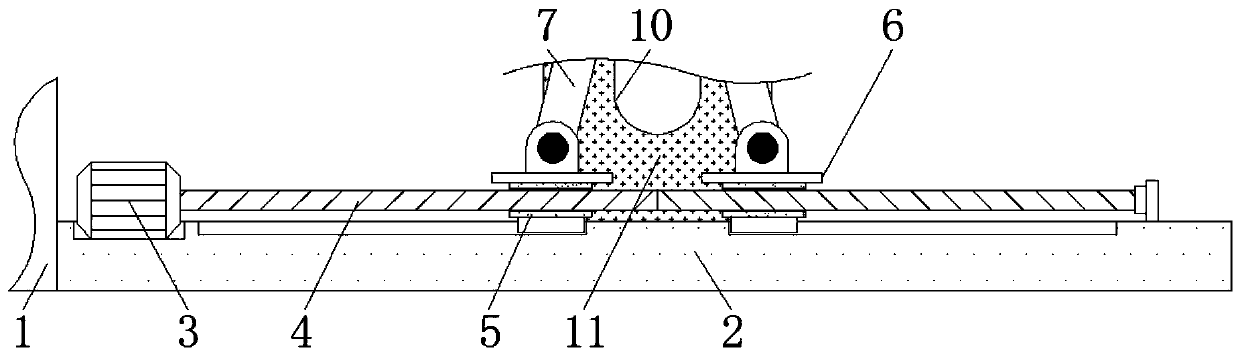 Cutting device for non-woven fabric production