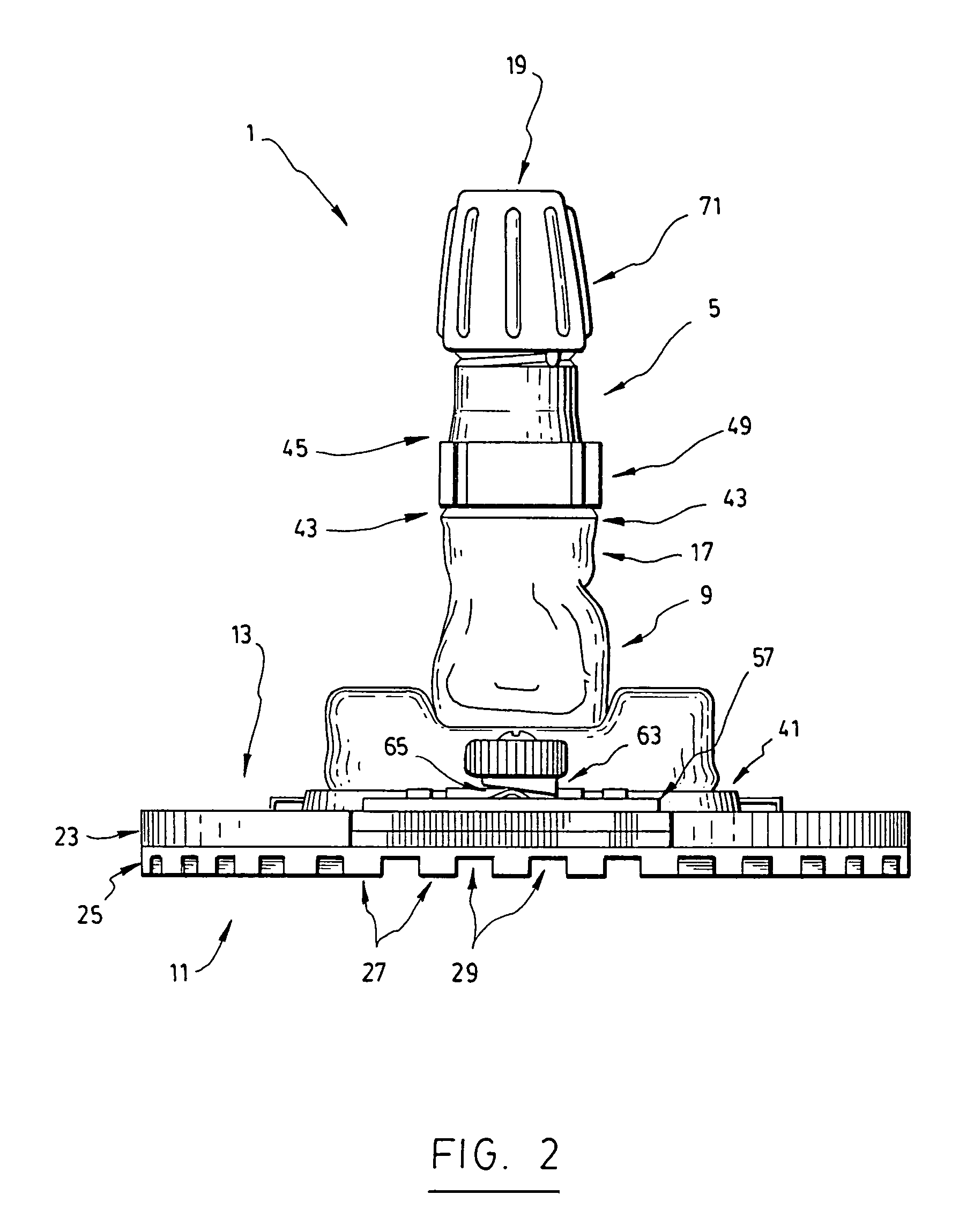 Sanding device, and sanding assembly including the same