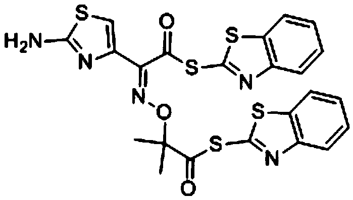 Preparation method of active diester of ethyl 2-2-acetate