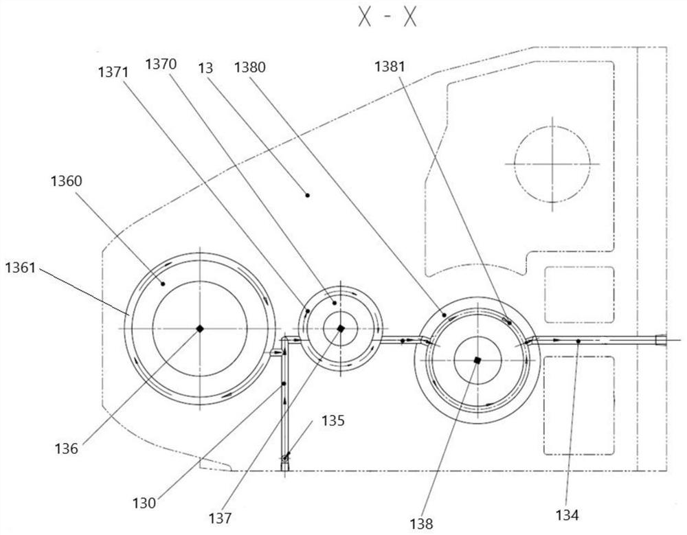 Built-in cooling system