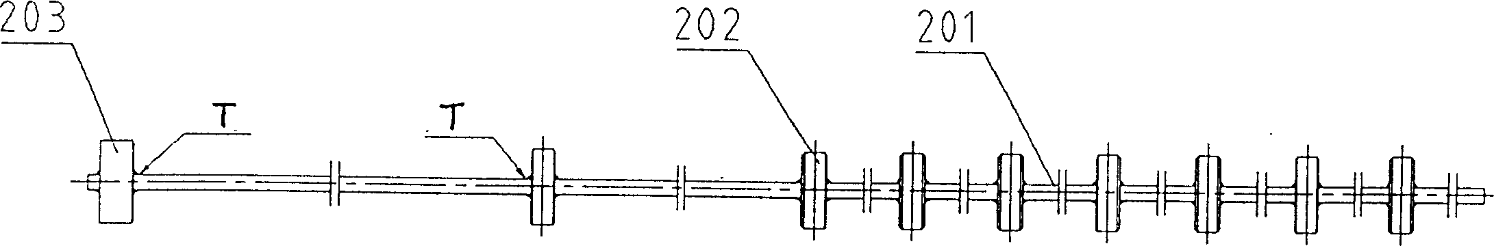Technique and structure for transversal heating circuit of hot pressing plate of plate continuous press