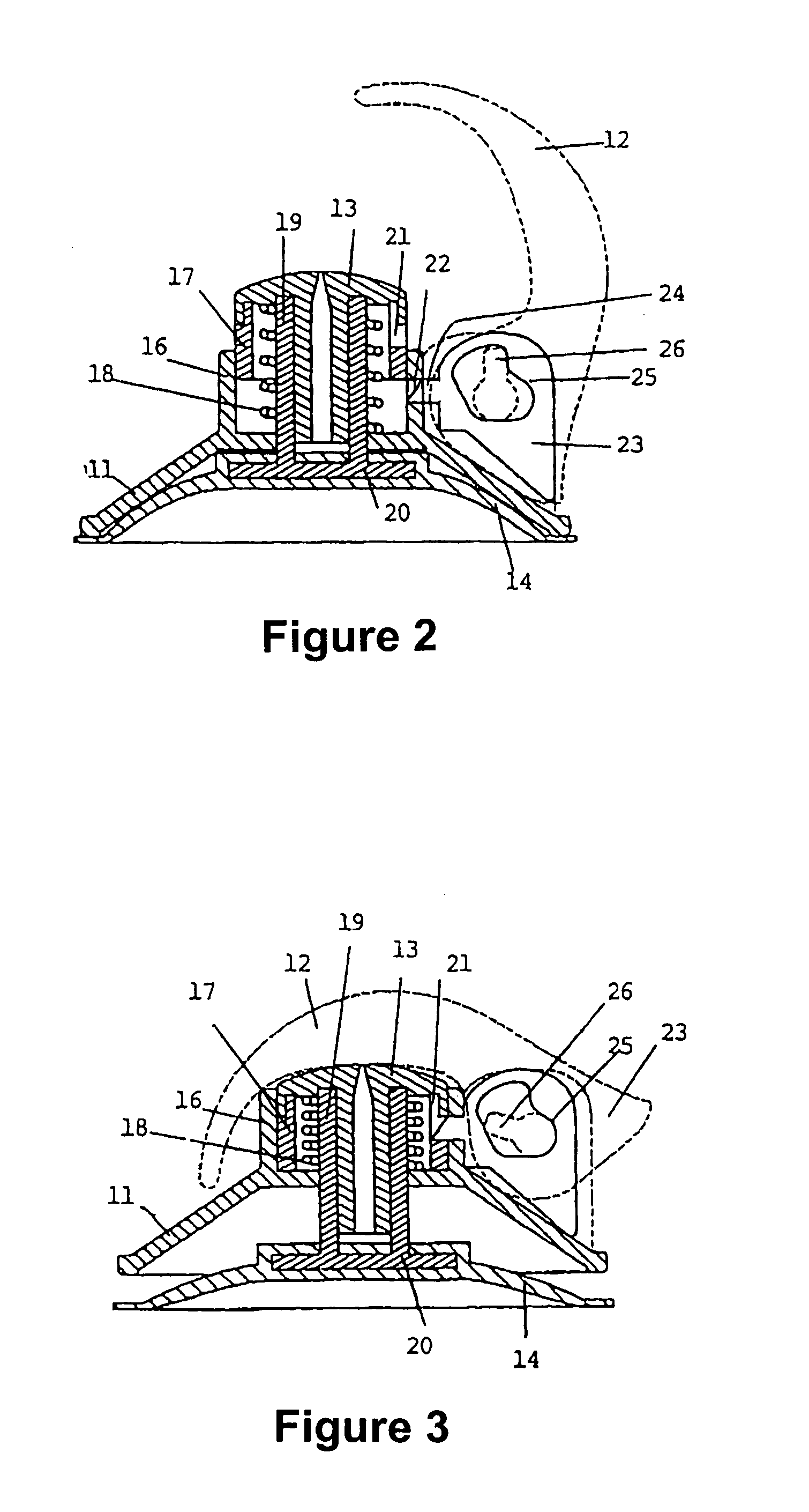 Suction-adhesive device