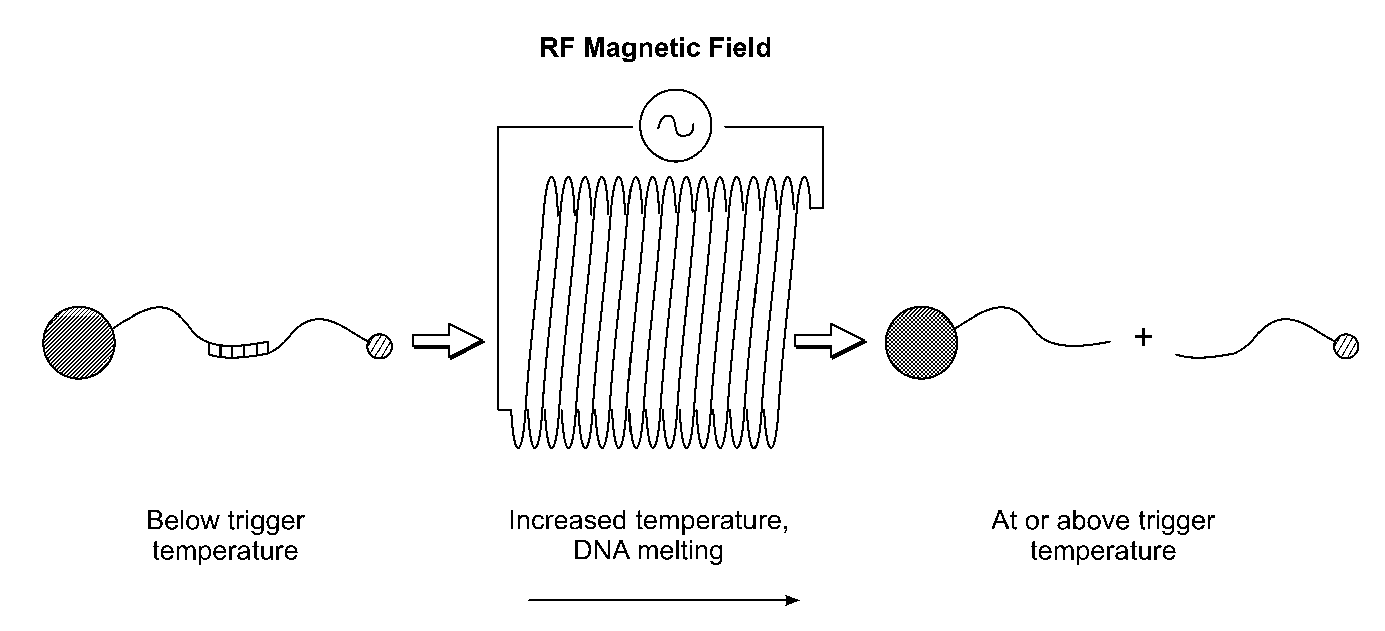 Remotely triggered release from heatable surfaces