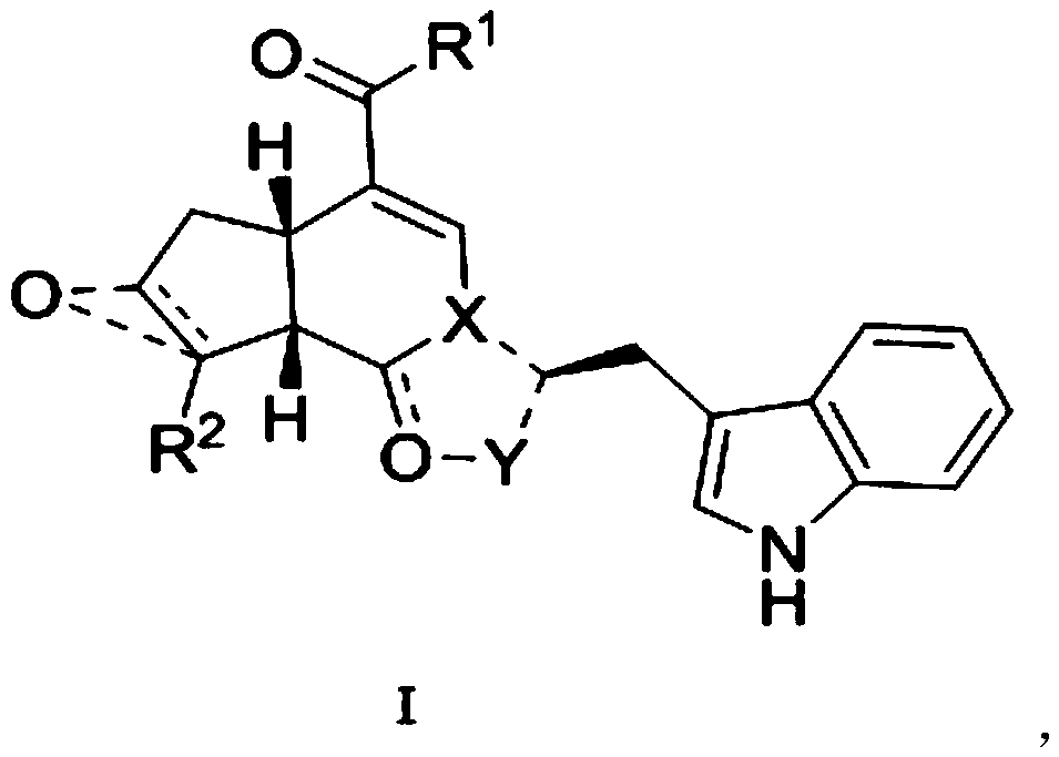 Pseudomonoterpene indole alkaloid and its preparation method and application