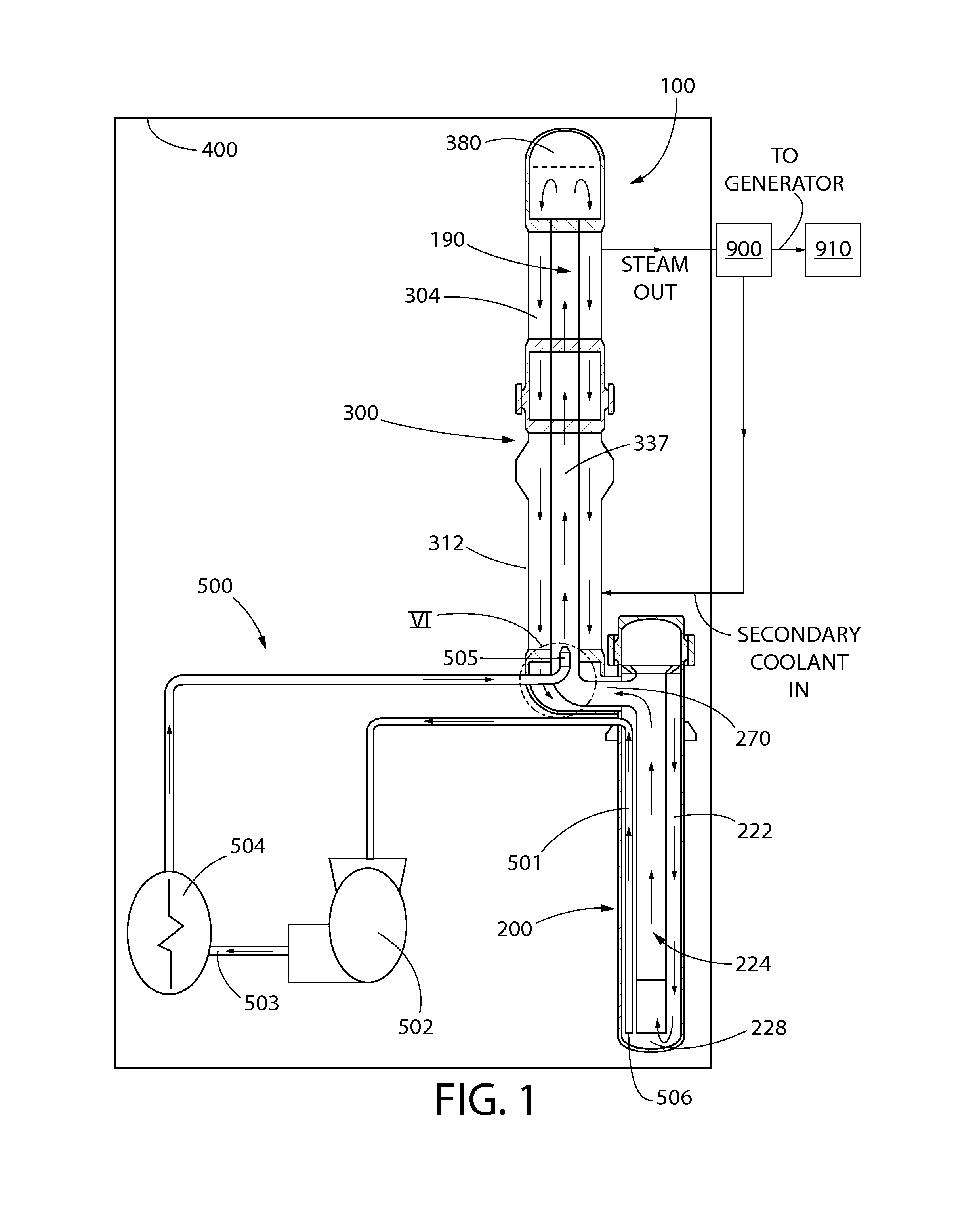 Shutdown system for a nuclear steam supply system