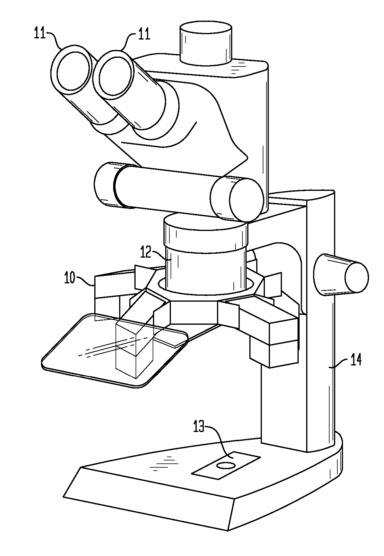 Fluorescence illumination method and apparatus for stereomicroscopes