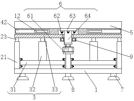 Angle-adjustable rotary machine machining platform