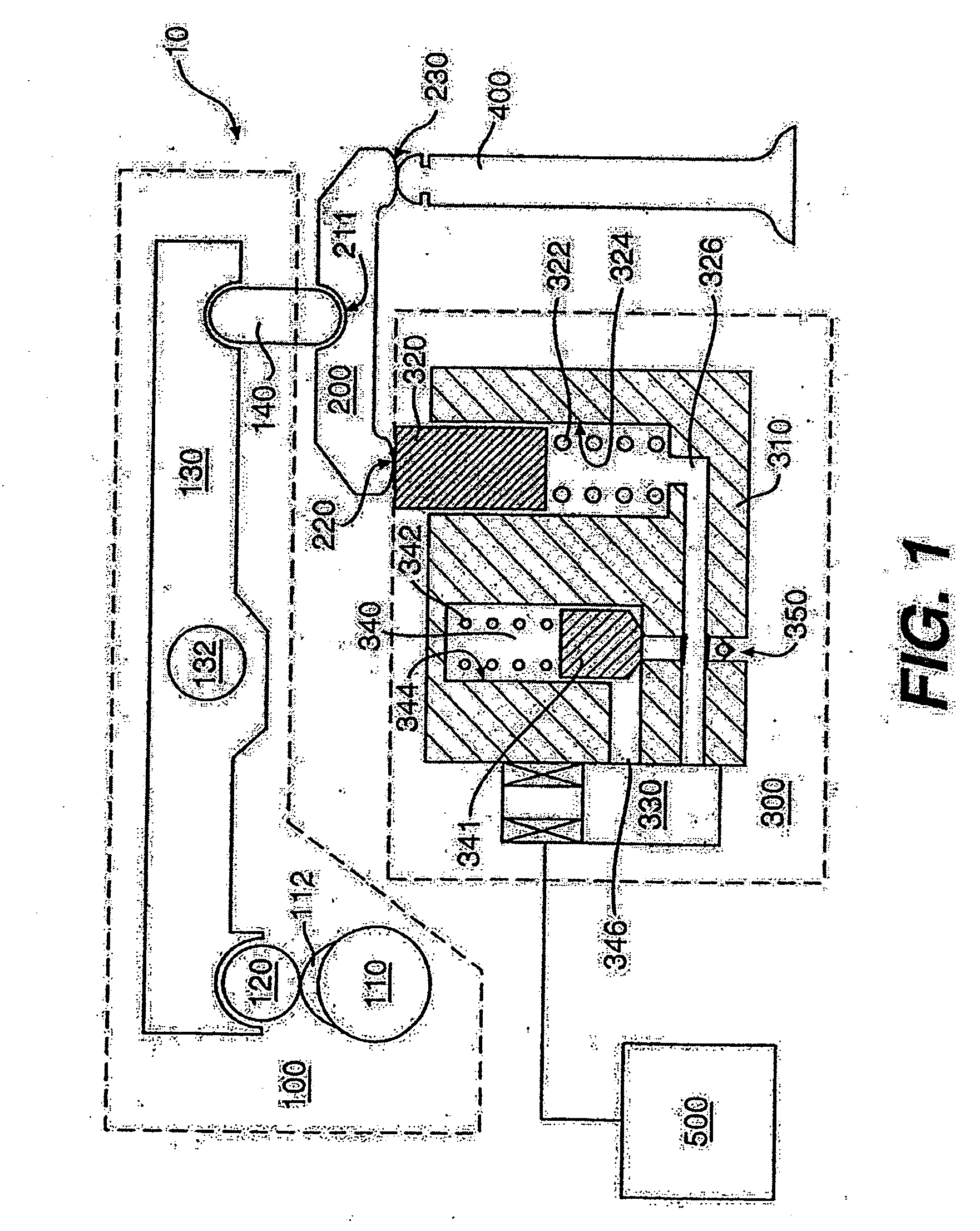 Variable lost motion valve actuator and method