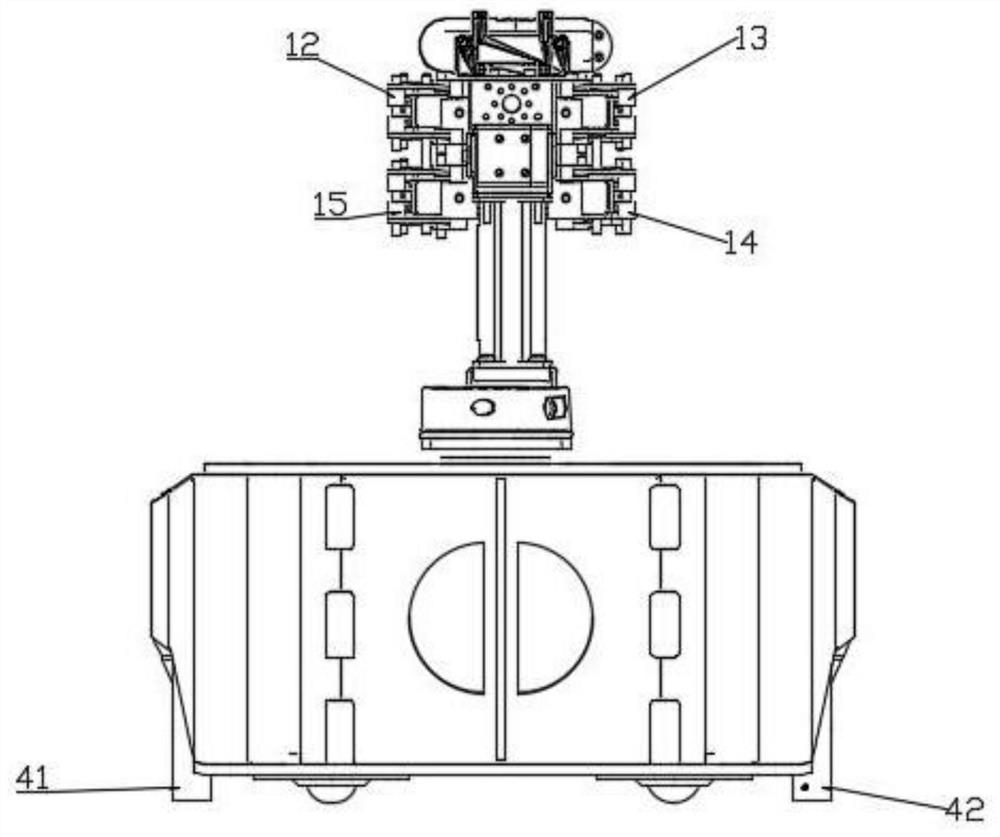 Movable home service robot and method