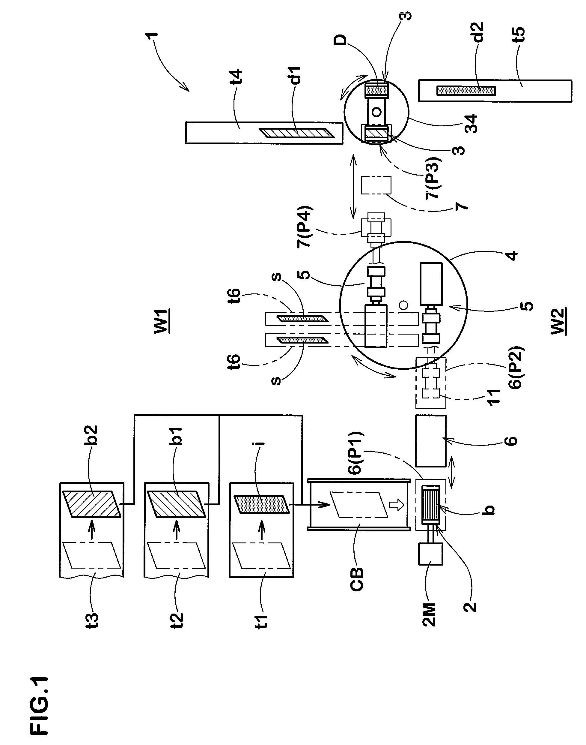 Shaping former and system for building green-tire including the same