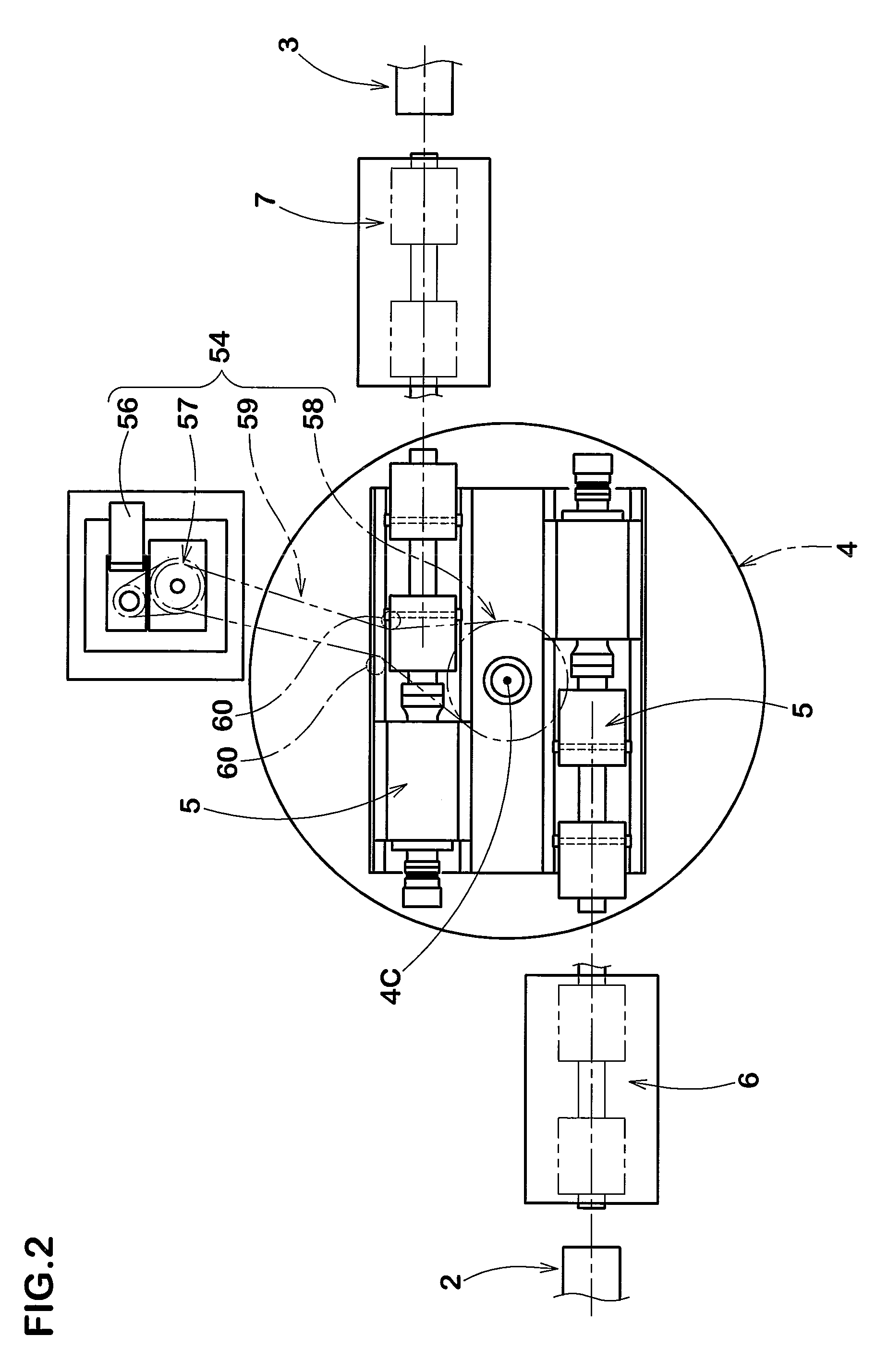 Shaping former and system for building green-tire including the same