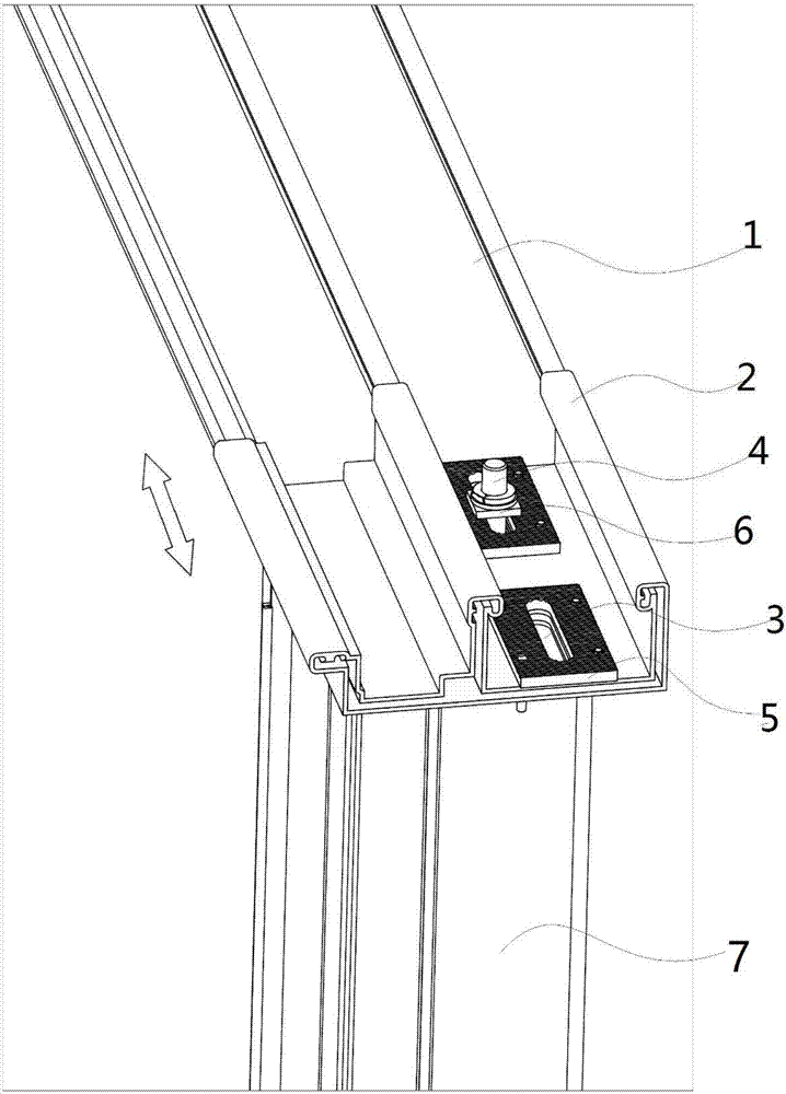 Expandable type unit curtain wall structure and installation technology thereof