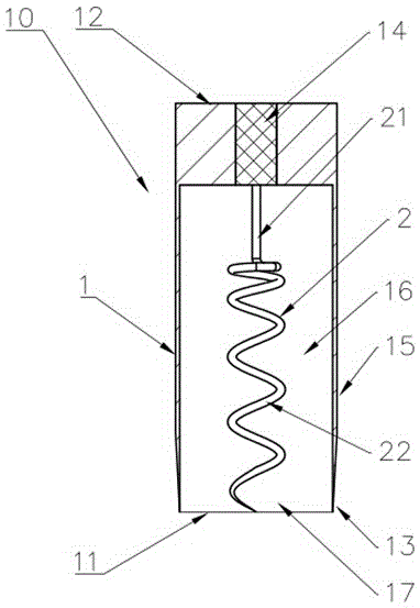 Integrated hole-opening knife and application method thereof