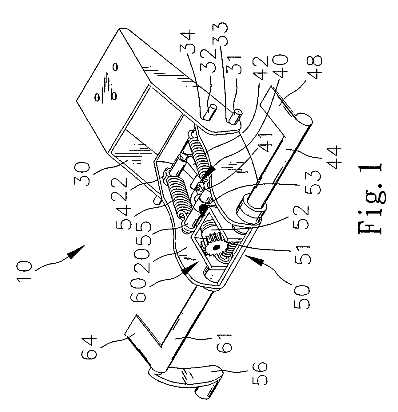 Reclining apparatus for chair