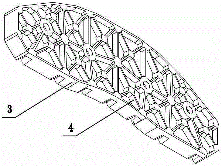 A ceramic/metal composite brake pad for high-speed trains and its preparation method