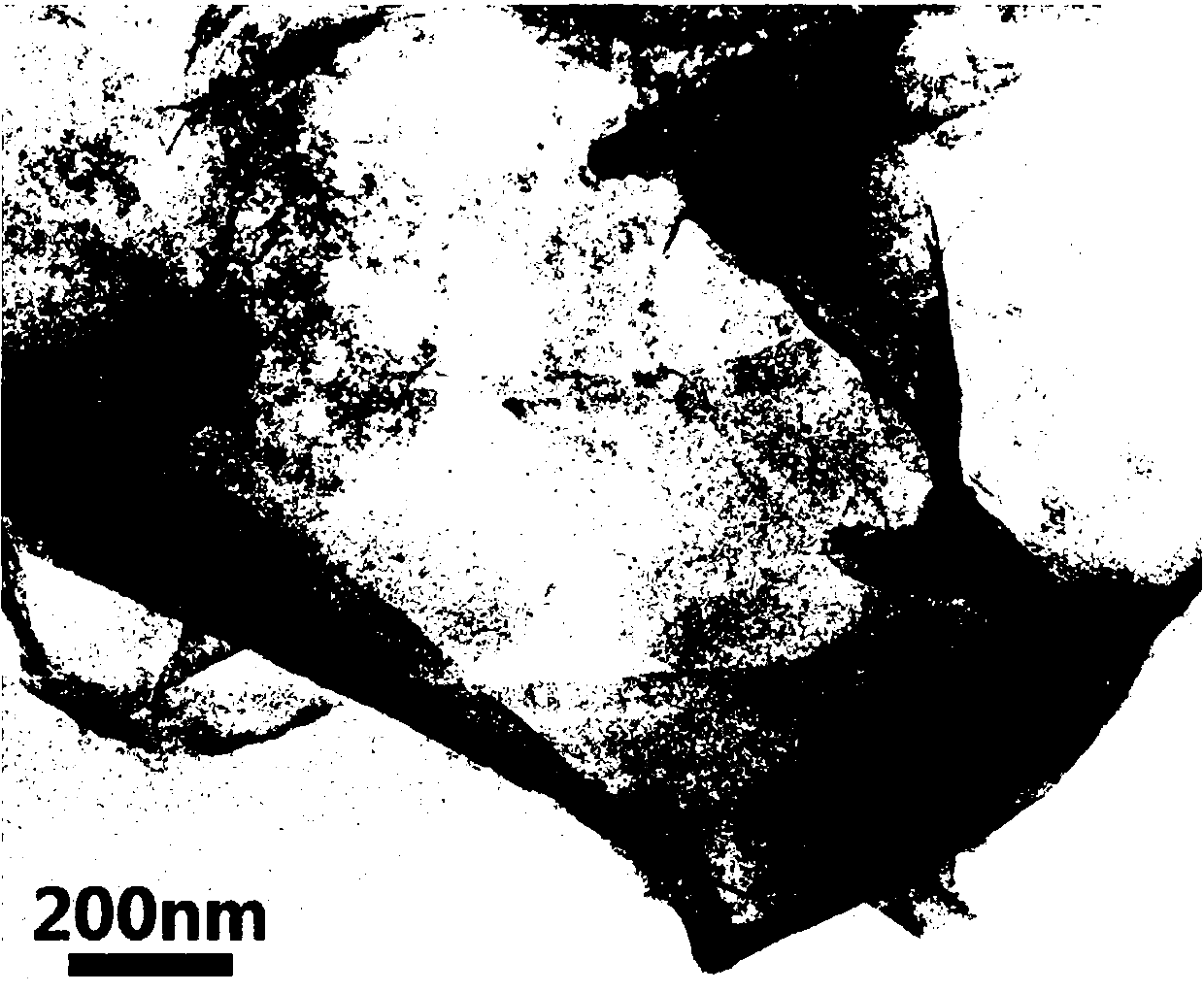 Method for preparing nanoscale sheet cerium oxide by hydrothermal method