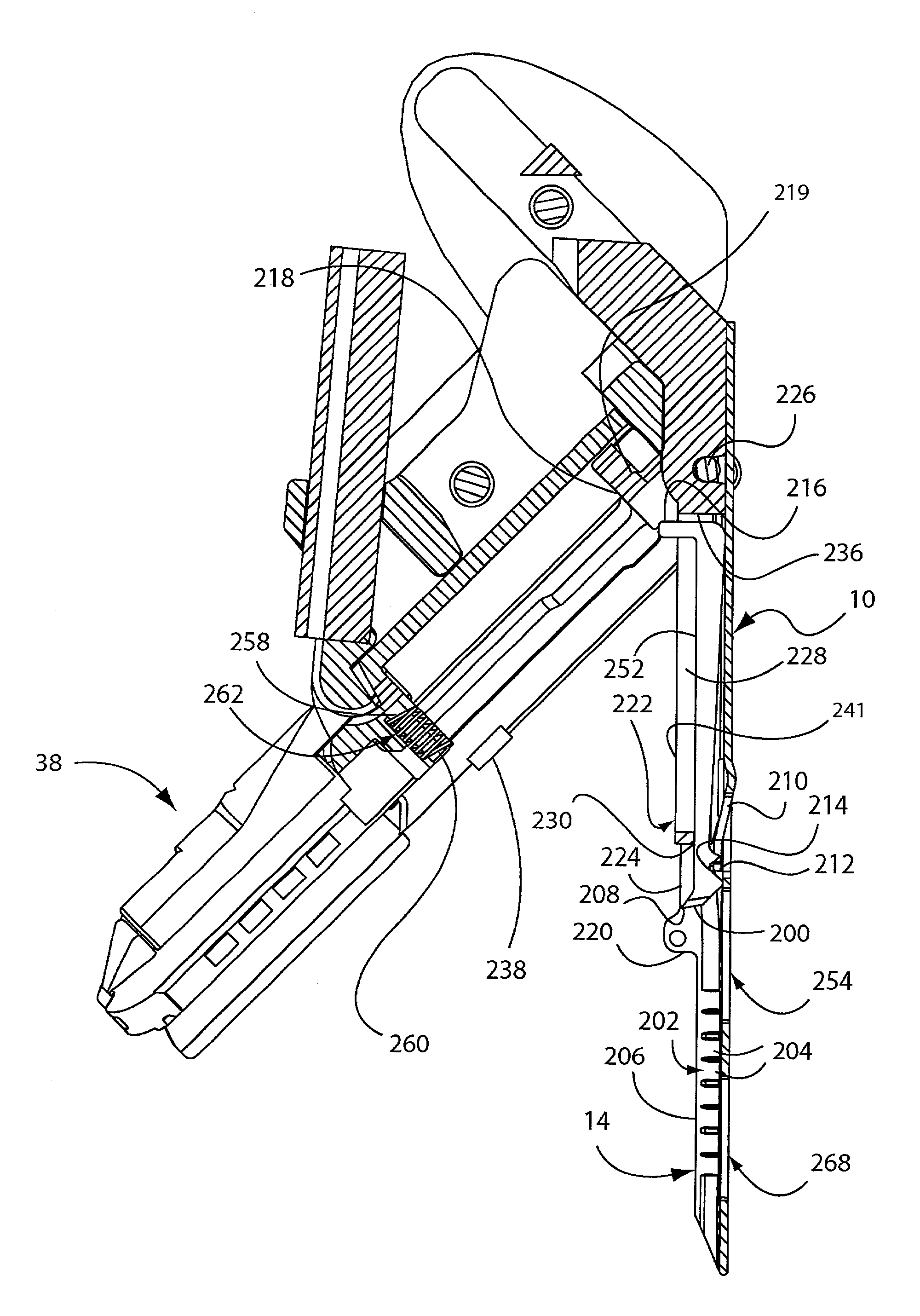 System for performing anastomosis