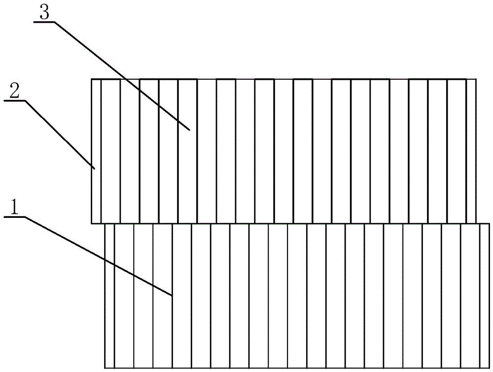 Low-resistance sawtooth-shaped fin